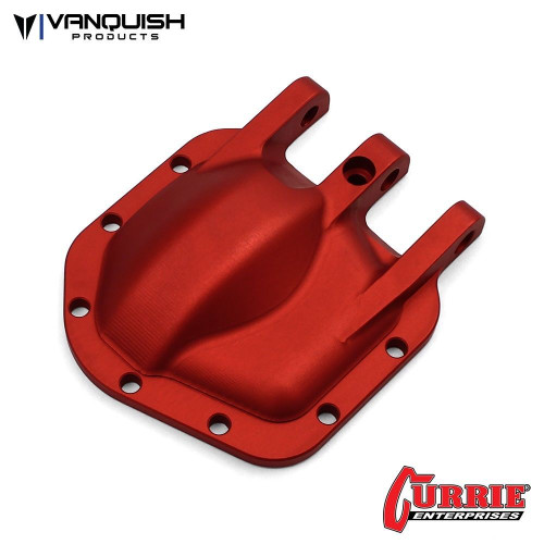Vanquish VPS06655 CURRIE ROCKJOCK SCX10-II DIFF COVER RED ANODIZED