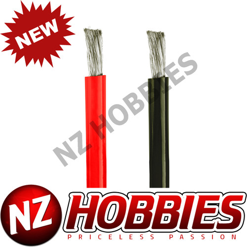 Common Sense RC 12 Gauge (12 AWG) Silicone Wire 3 Feet Red & 3 Feet Black # WS12AWG-3BR
