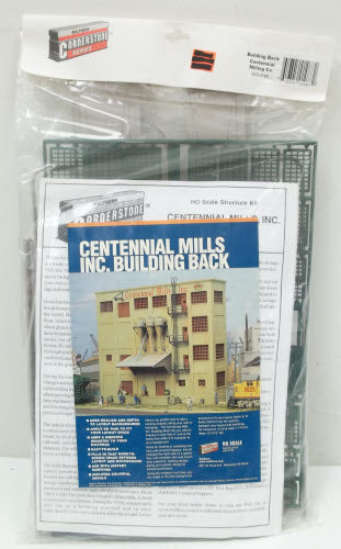 Walthers 933-3160 HO Scale Centennial Milling Inc. Background Bulding Kit