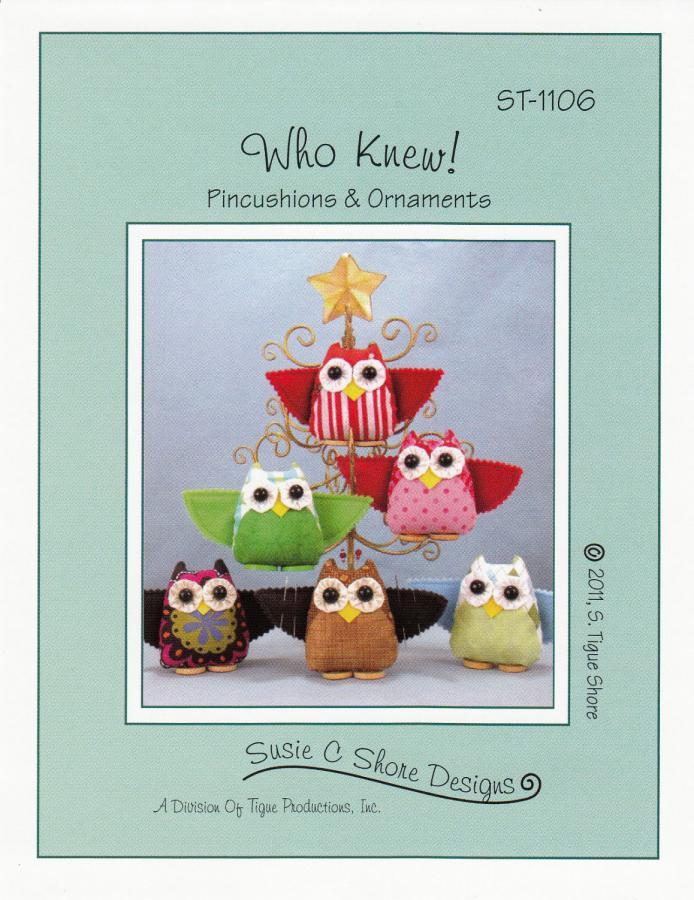 Susie C Shore Designs - Who Knew