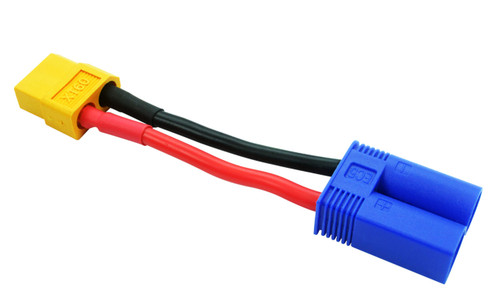 Common Sense RC XT60 Female to EC5 Male Conversion Adapter