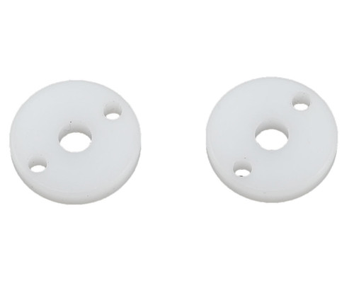 Yokomo "X" Shock Piston (White) (2) (2 Hole/1.7mm)