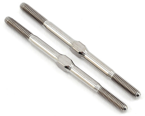 Yokomo ZC-TB52A B-MAX2 52mm Titanium Wide Chassis Turnbuckle (2)