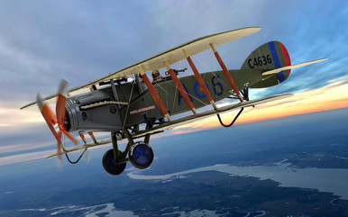 Corgi AA28804 1/48 Bristol F-2B Fighter C4636 ‘DEVIL-IN-THE-DUSK’