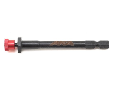 AKA Racing AKA44009 1/10 12mm Hex Tire Break-In Tool Break In Chuck 1/4" hex drive