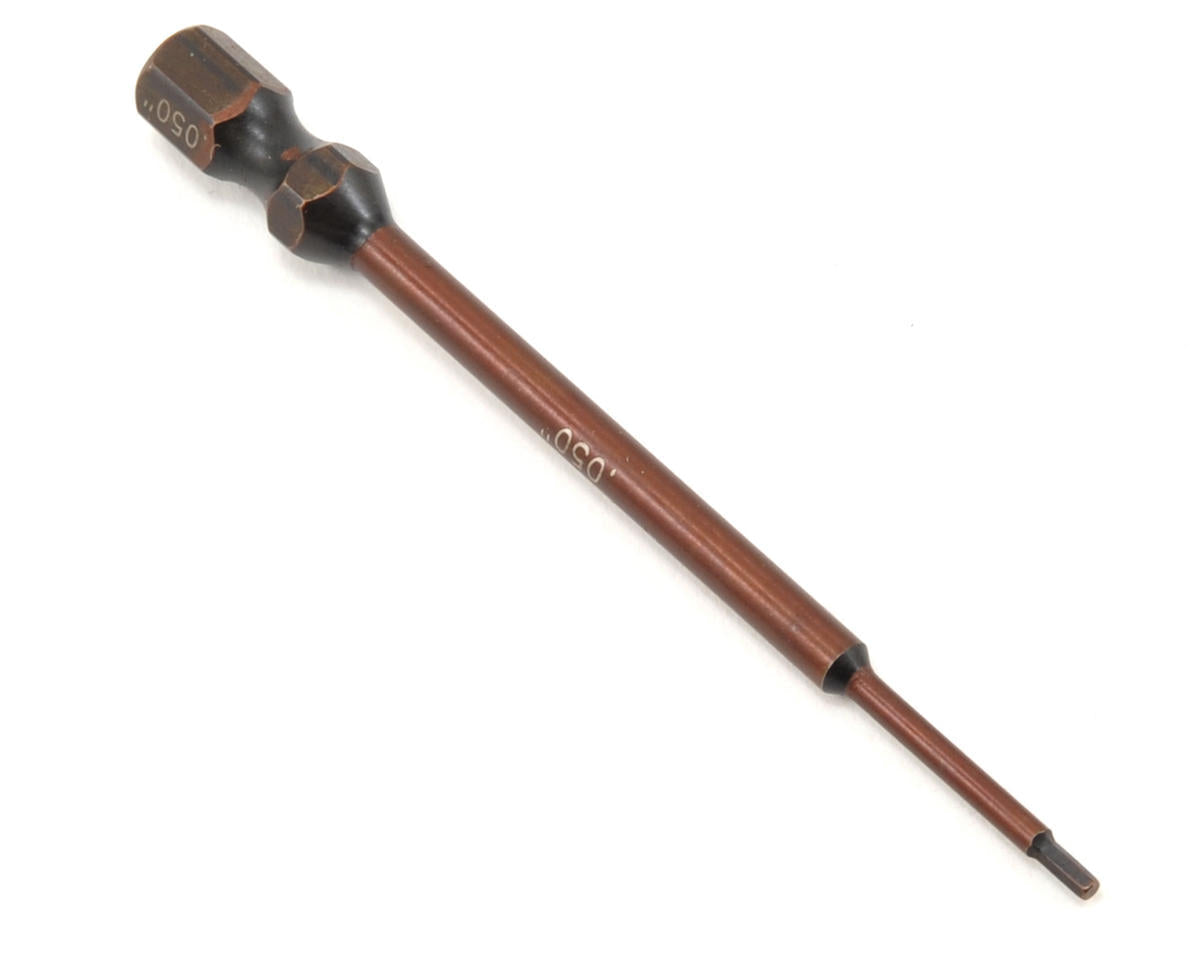 Factory Team 1/4" Drive Hex Driver Bit 0.050" (ASC1657)