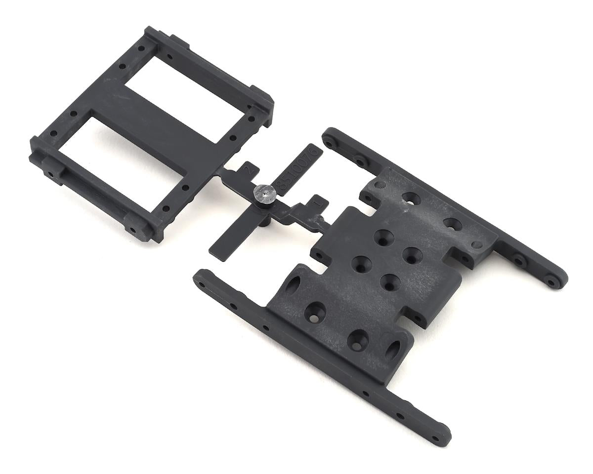 Enduro Gearbox and Servo Mount (Hard) (ASC42012)