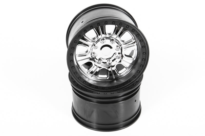 3.8 Raceline Monster Wheels (Chrome/Black) (2pcs)