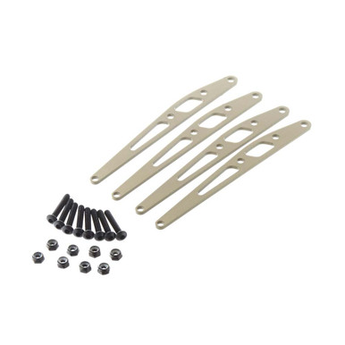 AX31245 Axial Lower Link Plate Set Aluminum (4)