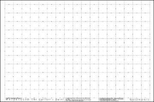 1 Inch Grid Printed Fusible Interfacing