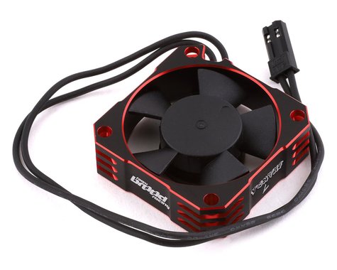 Team Brood Ventus L Aluminum 35mm Cooling Fan (Red) BRO-TBR-VENTUSLRED