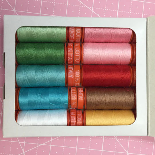Aurifil Sew Cherry 2 Collection by Lori Holt of Bee in my Bonnet