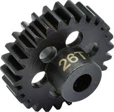 Hot Racing 26t Steel Mod 1 Pinion Gear 5mm (NSG26M1)