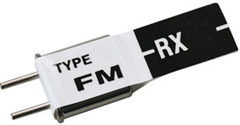 FUTL6490 Futaba FM Receiver Crystal Short R133F 75MHz 90