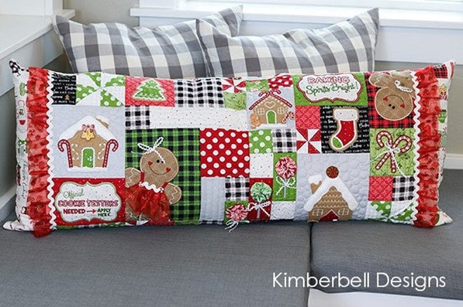 Gingers Kitchen Bench Pillow Embellishment Kit by KimberBell