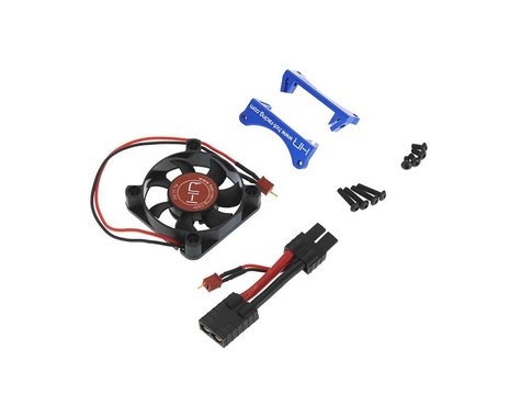 Hot Racing 50mm X-Maxx Monster Blower Fan Kit (Blue) (XMX505F06)