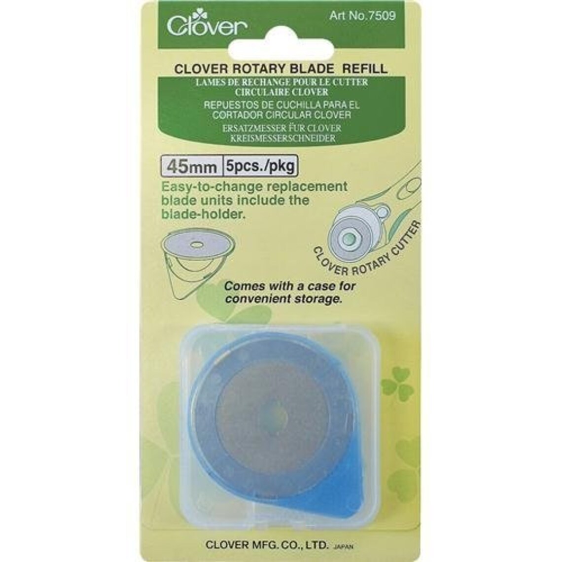 Clover Replacement Blade 45mm 5 ct.