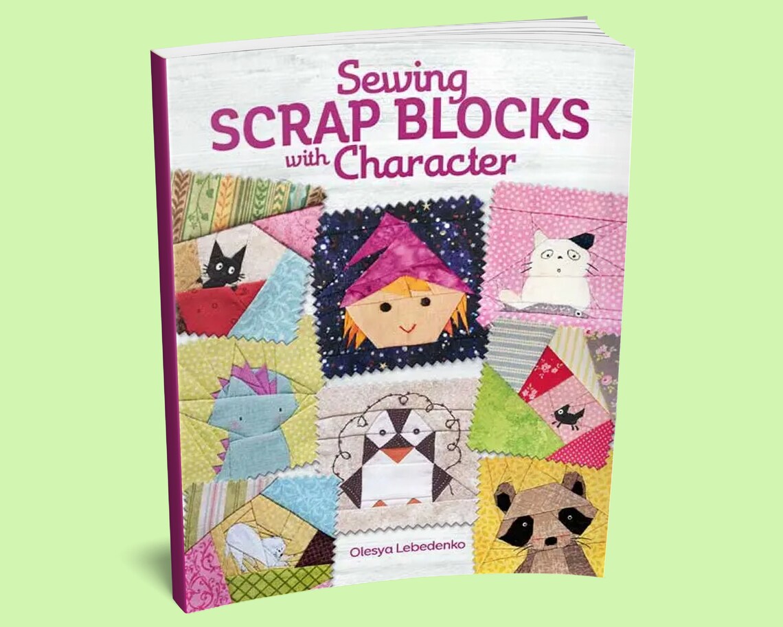 Sewing Scrap Blocks with Character Book