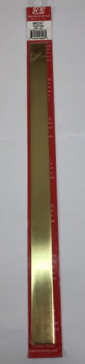 KS8247 K&S Brass Strip .064x3/4"
