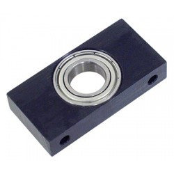 MIN0182 MINIATURE AIRCRAFT MAIN SHAFT BEARING BLOCK, W/BEARING