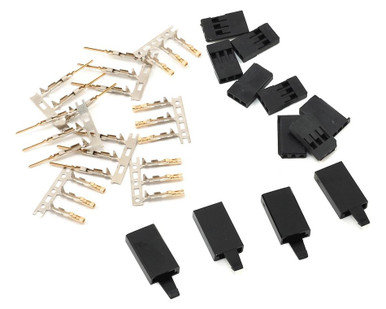 ProTek RC Futaba & JR Style "Locking" Servo Connectors (4 Pair) PTK-5046