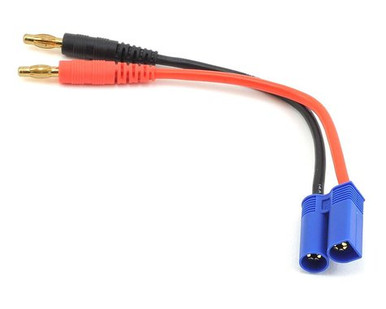 ProTek RC Heavy Duty EC5 Charge Lead (Male EC5 to 4mm Banana Plugs)PTK-5626