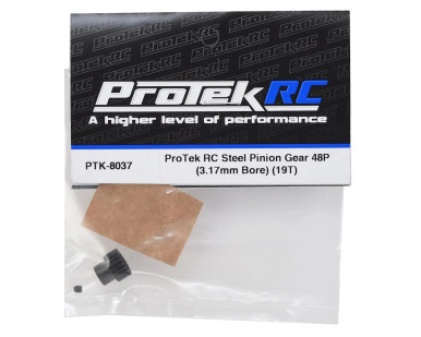 ProTek RC Lightweight Steel 48P Pinion Gear (3.17mm Bore) (19T)PTK8037