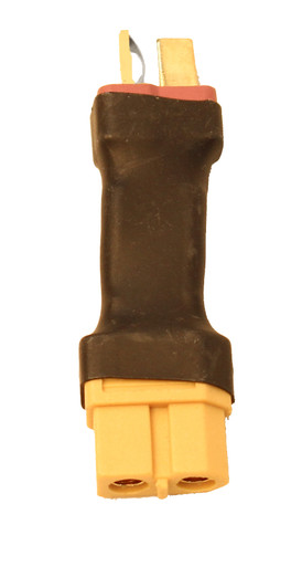RCE1602Battery/ESC Adapter: Female XT60 to Male Deans (T-Plug)