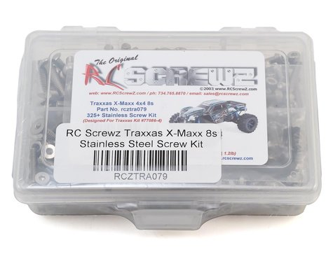 RC Screwz Traxxas X-Maxx 8S Stainless Steel Screw Kit (RCZTRA079)