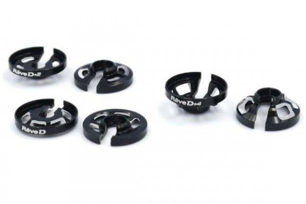 Reve D Aluminum Spring Retainer (0MM, 2PCS) (RD-007-0)