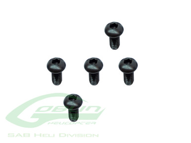 SABHC019-S Goblin 380 Button Screw M2.5 x 6