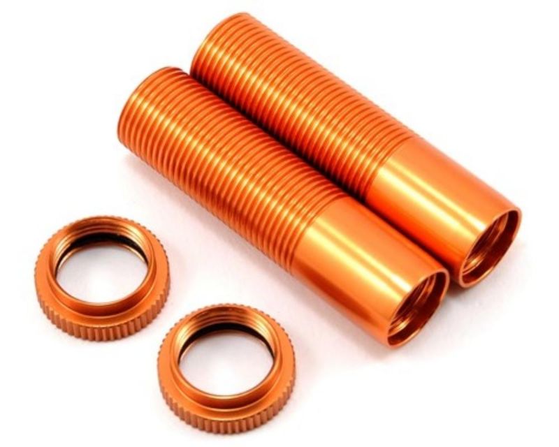 ST Racing Concepts SPTSTA80036O Aluminum RR Threaded Shock Bodies with Collar For Exo Buggy Orange (STA80036O)
