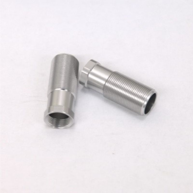 ST Racing Concepts SPTSTC91061S Aluminum Rear Shock Bodies SC10 4X4 Silver (2 Pcs) (STC91061S)