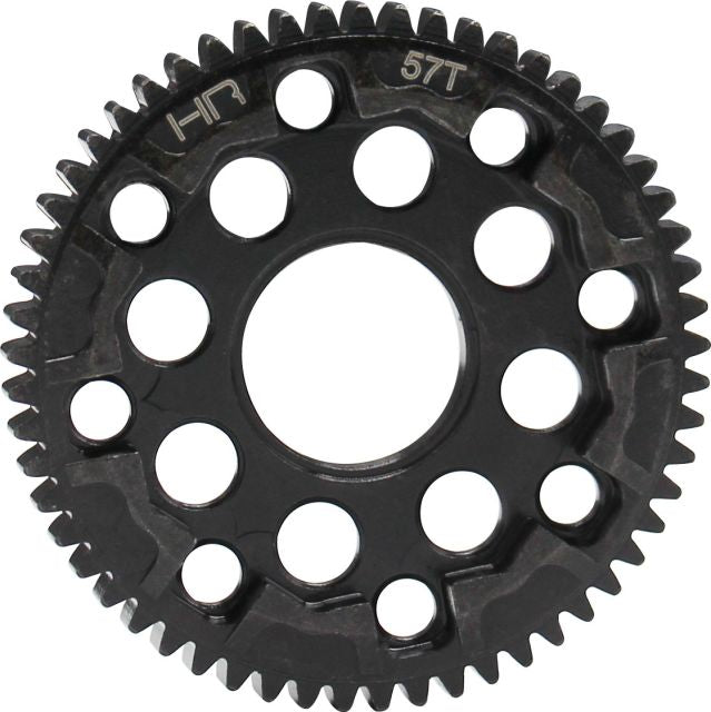 Hot Racing OT 57t Mod 0.8 Steel Spur Gear Arrma 1/10 4x4 Blx 3S 4S (HRSTFF257N)