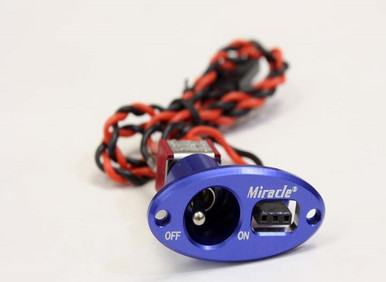 SWOBLUE MIRACLE RC Single Oval Switch BLUE