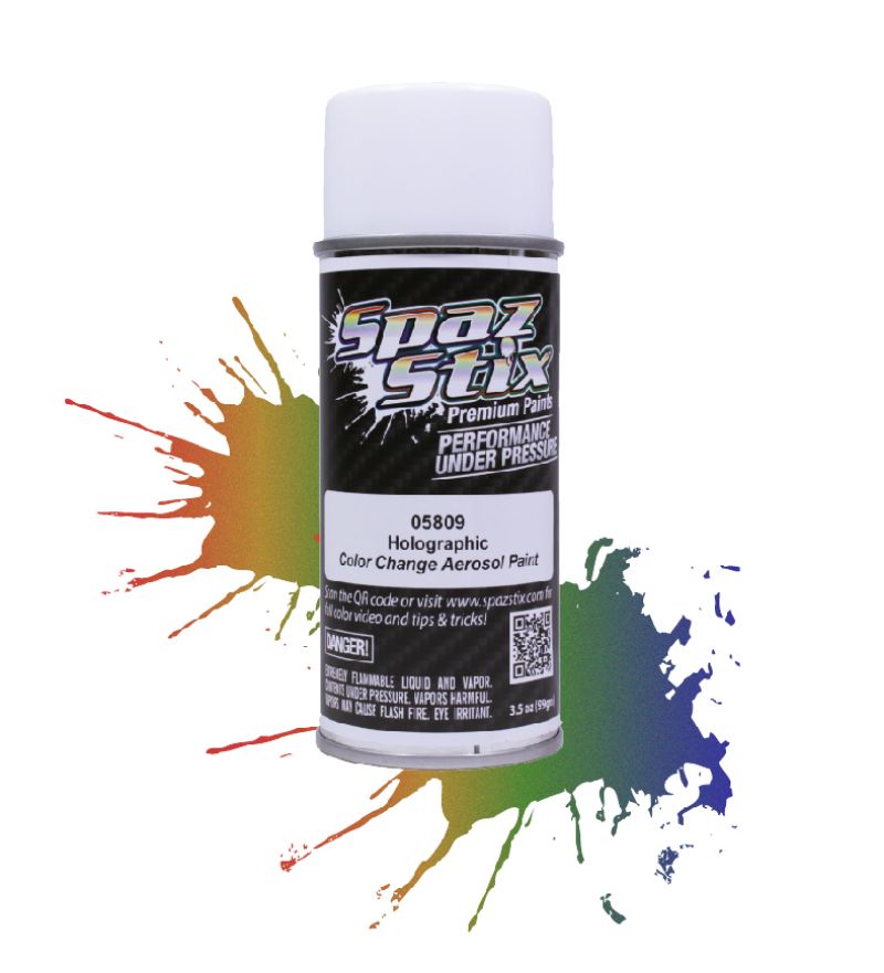 Spaz Stix SZX05809 Color Change Holographic Paint Aerosol 3.5 Oz (05809)