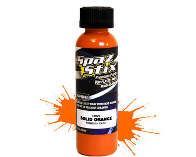 SZX12900Solid Orange Airbrush Ready Paint, 2oz Bottle