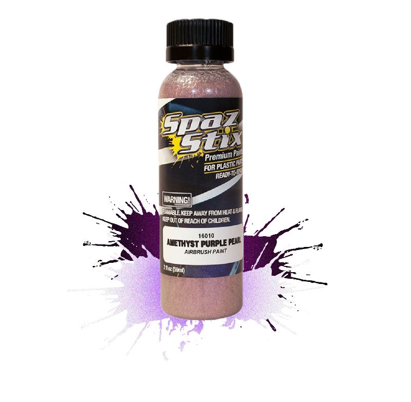 Spaz Stix SZX16010 AMETHYST PURPLE PEARL AIRBRUSH (BOTTLE) (16010)