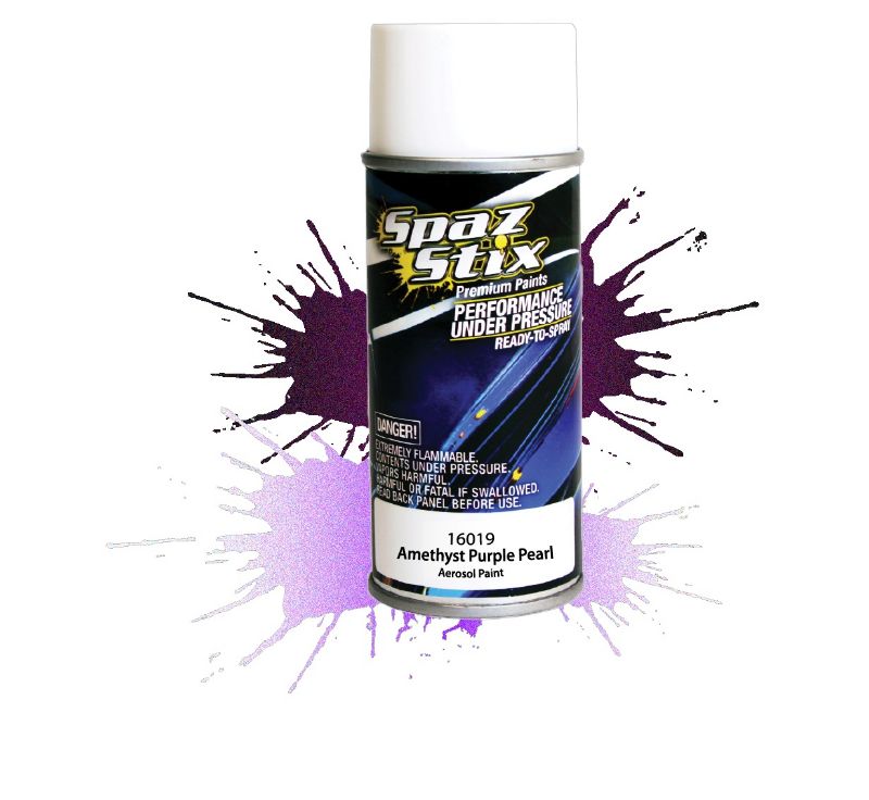 Spaz Stix SZX16019 Amethyst Purple Pearl Aerosol Paint (16019)