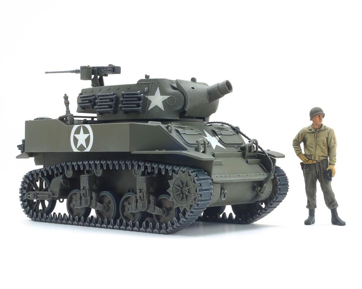 1/48 U.S. Howitzer Carriage M8 Tank Plastic Model Kit (TAM32604)