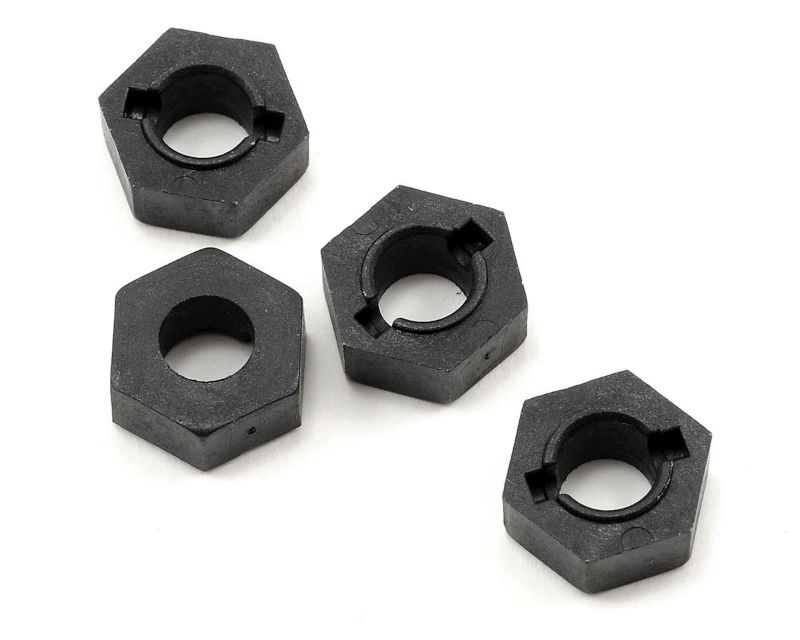 Tekno R/C 12MM NYLON HEX ADAPTERS FOR M6 DRIVESHAFTS (4) TKR1654 (1654)