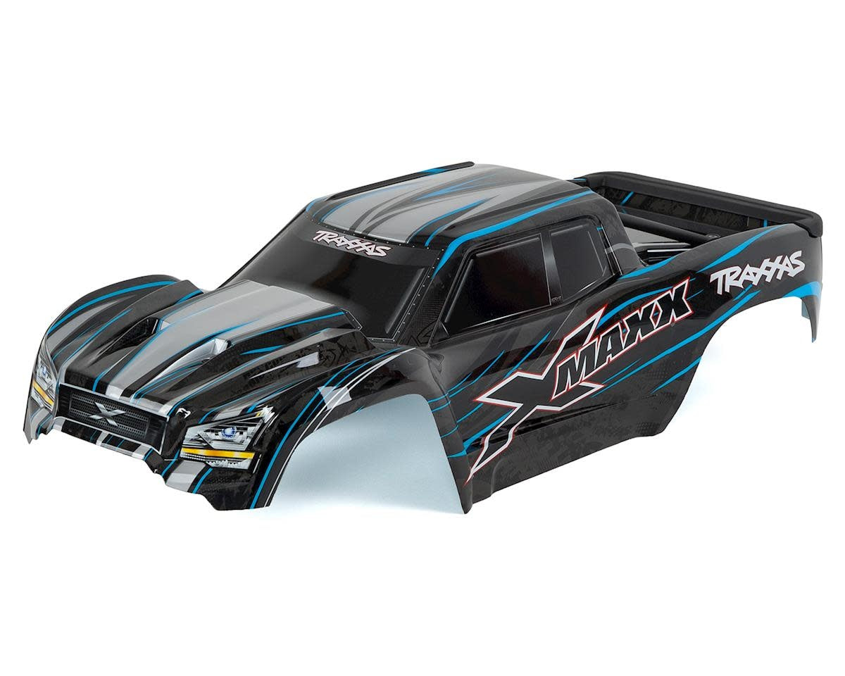 Traxxas Body, X-Maxx Blue (painted, decals applied) (7711A)