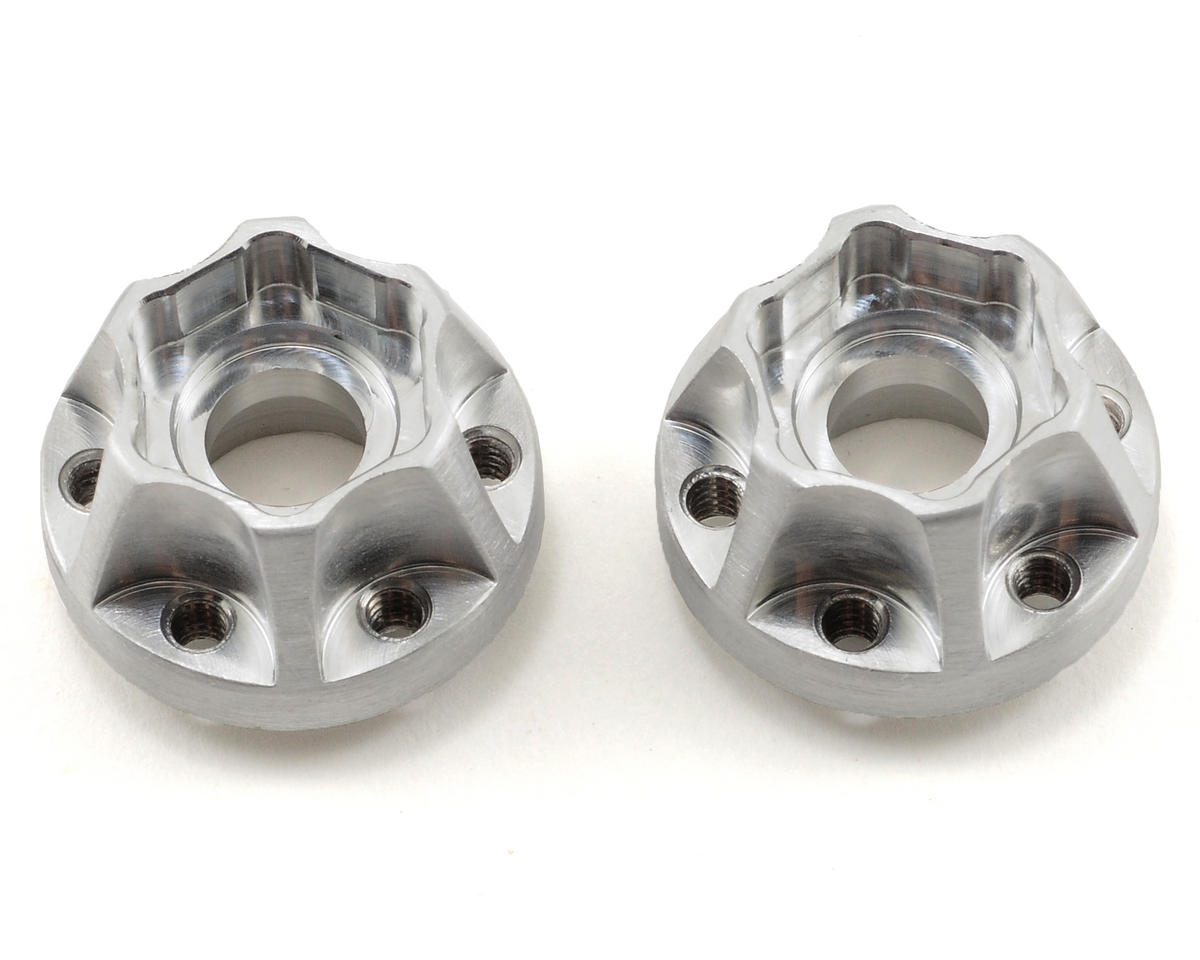 Aluminum SLW 475 Hex Hubs 0.475" Width Silver for 1/10 Rock Crawler (2) (VPS01043)