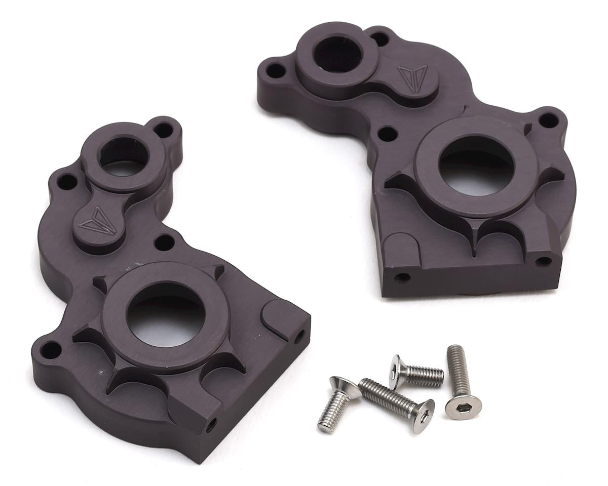 Aluminum Transmission Case Gray for SCX10/AX10 (VPS01188)