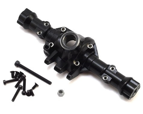 Yeah Racing Traxxas TRX-4 Alloy Rear Axle Housing (Black) (Titanium Coated) (TRX4-046BK)
