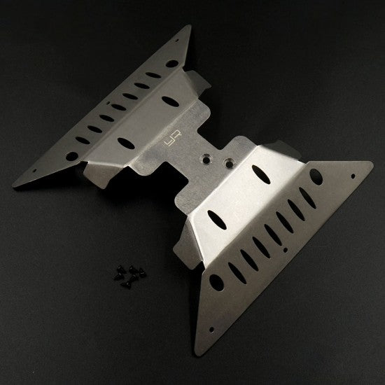 Yeah Racing Stainless Steel Skid & Side Plate Set for Axial Capra (AXCP-002)